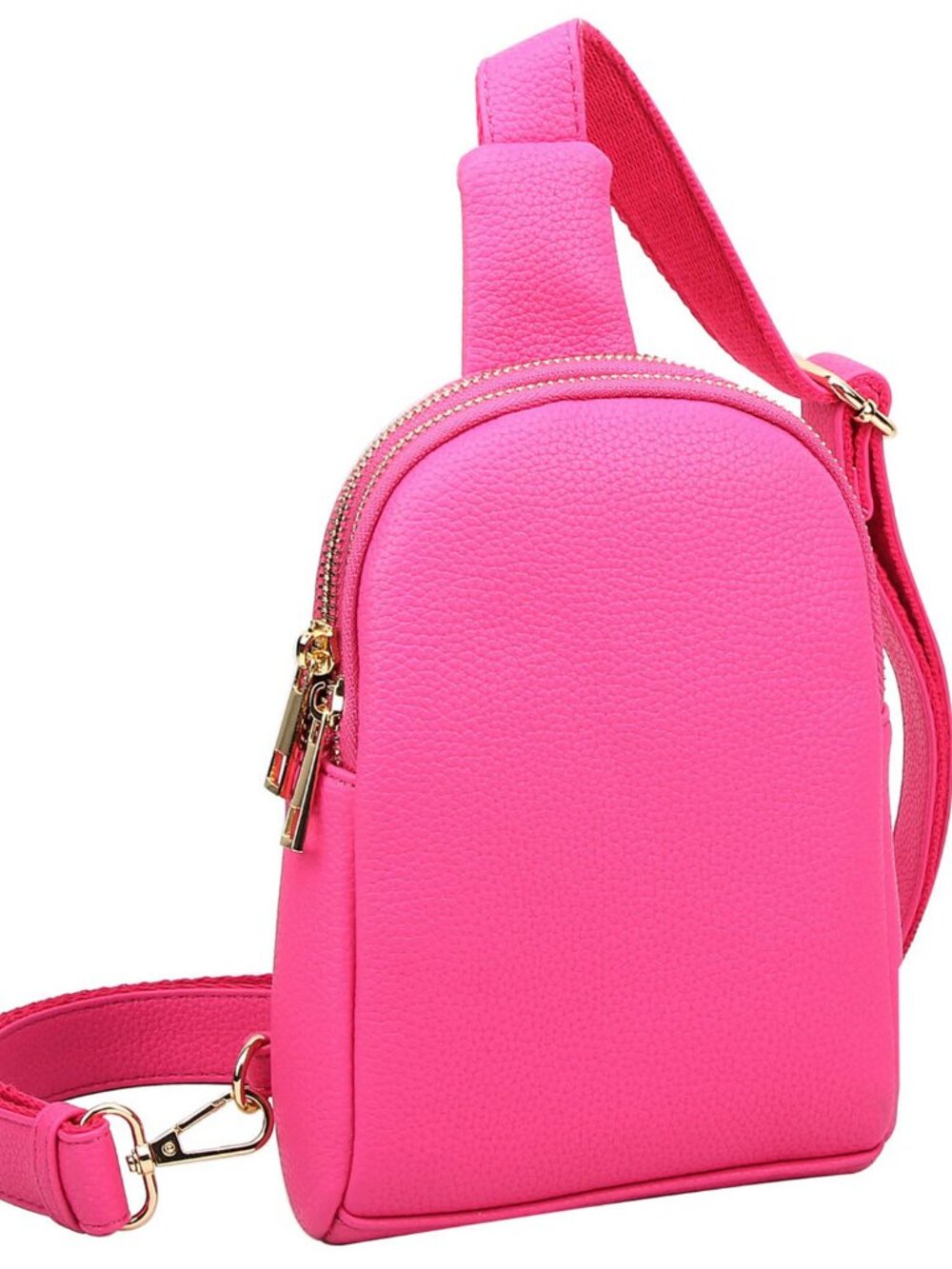 Fashion Sling Bag - Fuchsia